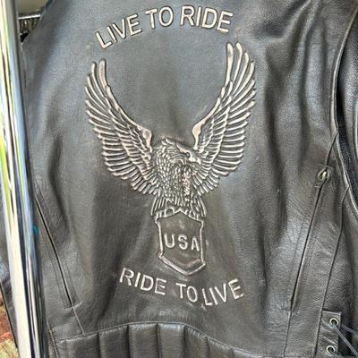 Live to Ride Motorcycle Jacket