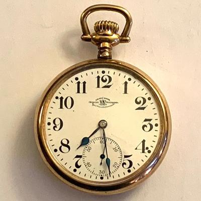 Sale Photo Thumbnail #126: Ball Watch Co. "Montauk" official RR standard pocket watch
