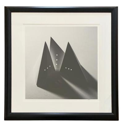 Sale Photo Thumbnail #31: One of two signed Jerry Reed photographs, both are 31 1/2” sq. including frame, ( see following pic)