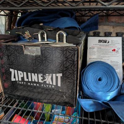 Sale Photo Thumbnail #16: Zipline and slackline