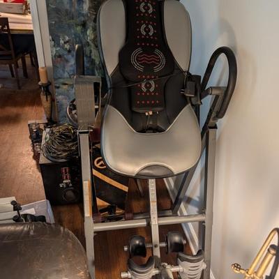 Sale Photo Thumbnail #3: Innova heat and massage inversion table 1