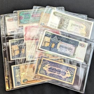Group of Foreign Notes