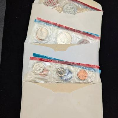3 US Mint P&D Silver Mint Sets