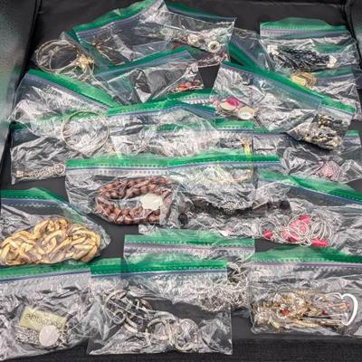 Mystery Lot of Jewelry- Necklaces, Bracelets, & Rings