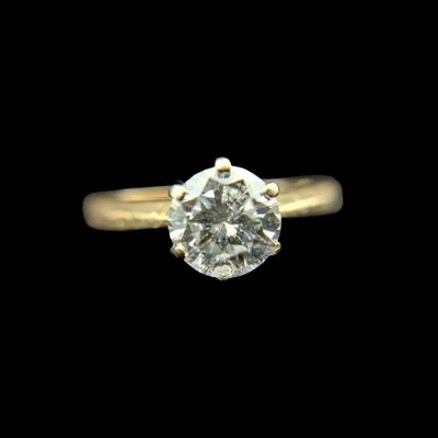 14K Yellow Gold Diamond Ring, NAGL #1213299