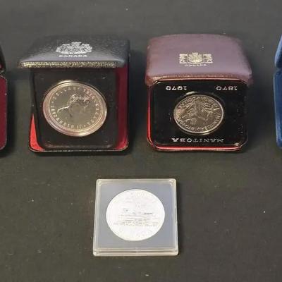 5 Silver Canada Dollars 