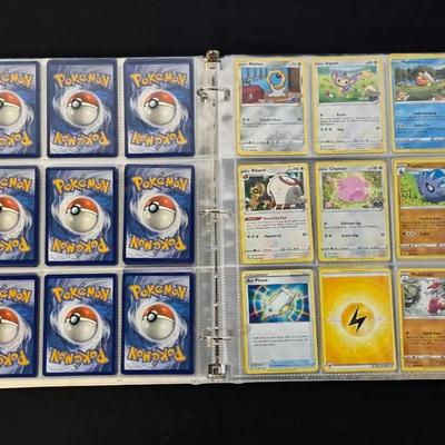 Binder of Pokémon Cards, 164 total