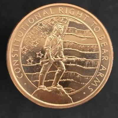 Roll of 20 1oz. .999 Copper Rounds