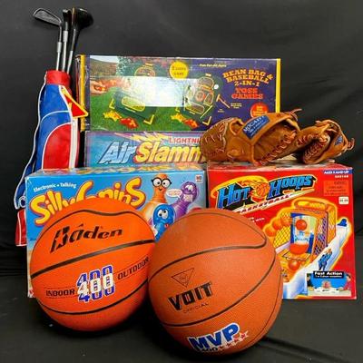 Games, Games, Games, Silly 6 Pins, Hot Hoops & Air Slammers 