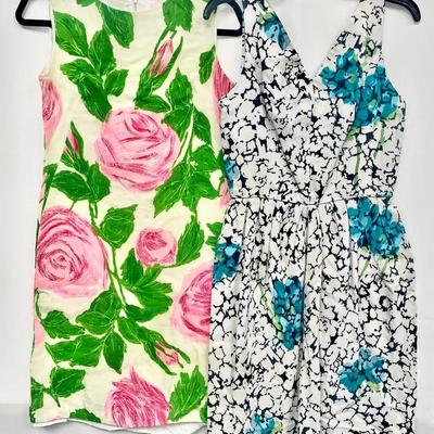 #1 Two Women’s Vintage Floral Dresses (sz M)