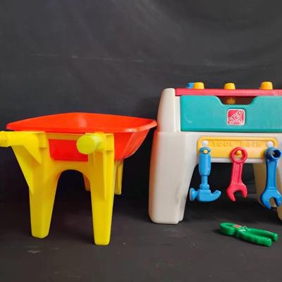 Vintage Step2 Little Helpers Tool Bench 