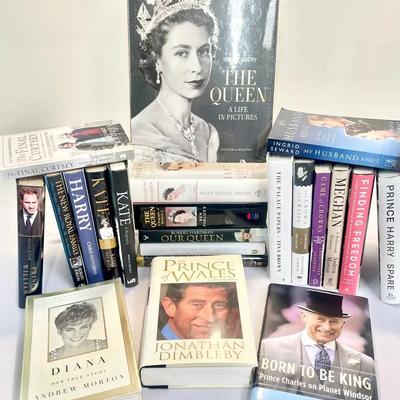 (20+) Hardcover Books – British Royal Family Biographies & Histories