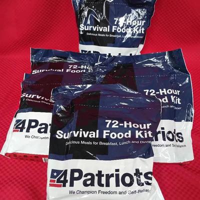 Six 4Patriots 72-Hour Survival Food Kits