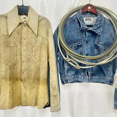Men’s Ranch Workwear Jackets & Rope | Leather, Denim, Heavy Use