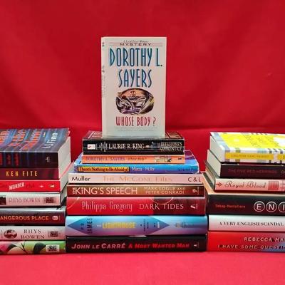 Collection of Mystery & Crime Fiction – 25 Vols., Including Dorothy L. Sayers, P.D. James And More