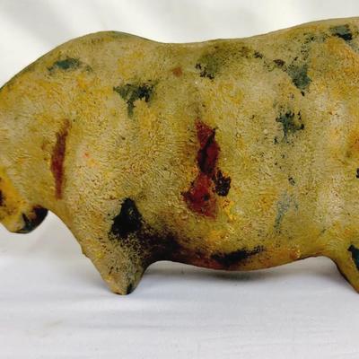 Miyazawa Kanae - Cast Iron Bull Sculpture