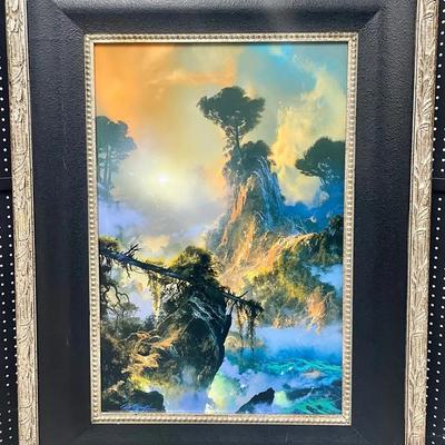 “The Songs Of Paradise” — Signed Hand Remarqued Giclee On Canvas 12/195