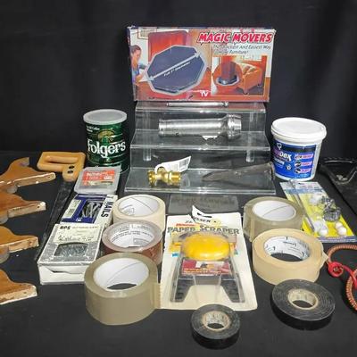 Large Mixed Hardware & Tool Assortment