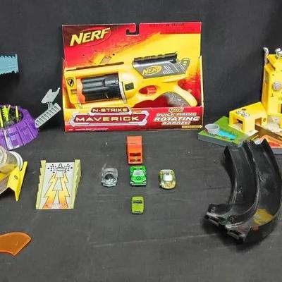 Mixed Toy Collection: NERF Maverick REV-6 & More