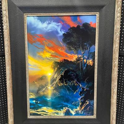 “Just As You Wished” — Signed Hand Remarqued Giclee On Canvas 13/195