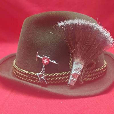 Tein Kalter Velour Swiss Hat In Box 