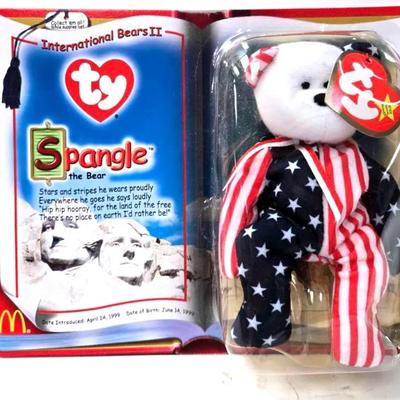 "Ty" Limited Edition Teenie Beanie 'Spangle' The Bear 