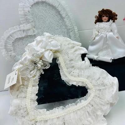 Bridal Doll With Hat Box “Marie Osmond”