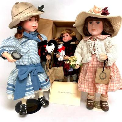 “The Boyd’s Collection” Yesterday’s Child Dolls and Ladybug Bear