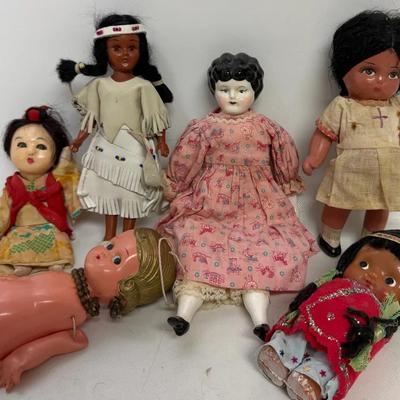 Diverse Vintage Doll Collection 