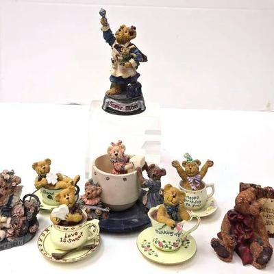 "Boyd's Bears & Friends" and "Teabearie's" Figurines 
