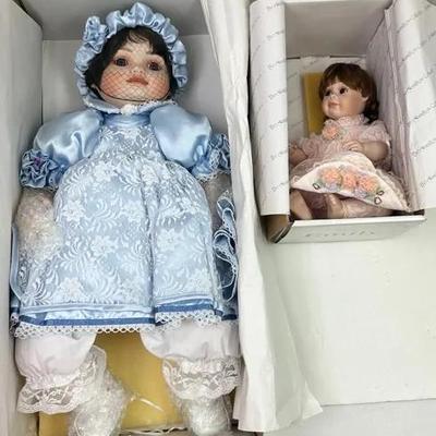 Marie Osmonds “Toddler” and Emily “ The Hamilton Collection”