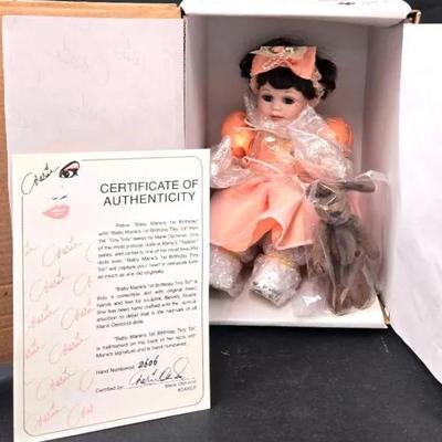"Marie Osmond" 'Marie's 1st Birthday' Tiny Tot