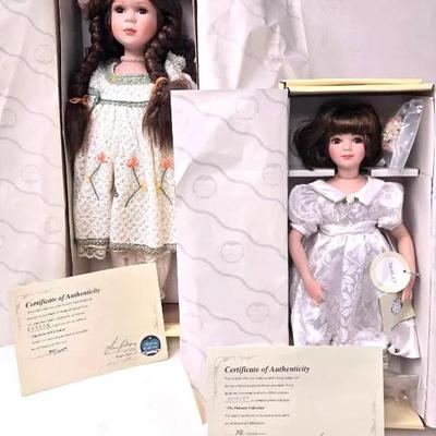 "The Palmary Collection" Porcelain Dolls