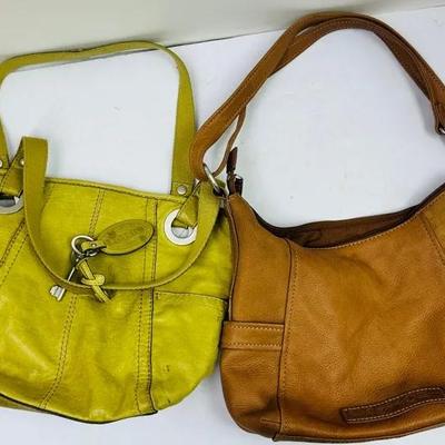 "Fossil" Leather Handbags 