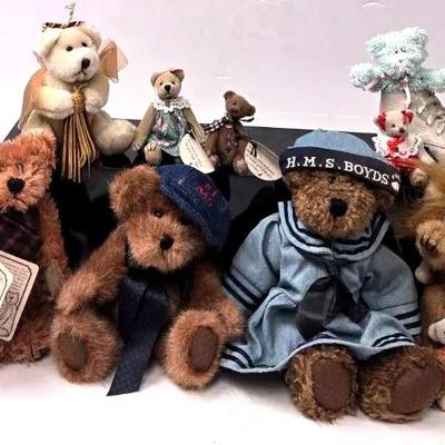"Boyd's Bear," "Cottage Collectibles," and "Baby Boyds" 