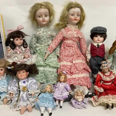 “Seymour Mann”, “Kingstate” Heirloom Porcelien Dolls, & More