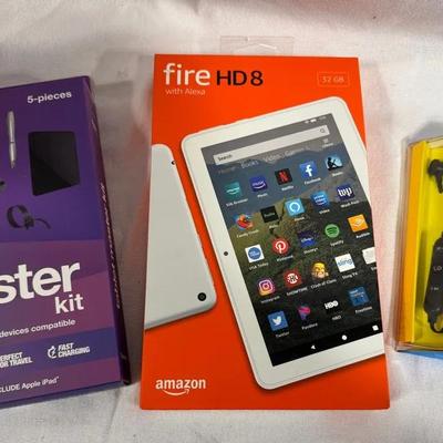 Kindle Fire Tablet + Accessories - NEW!