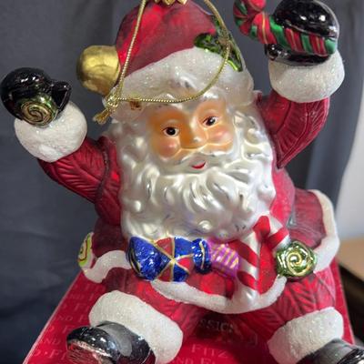 Christmas Santa Ornaments 