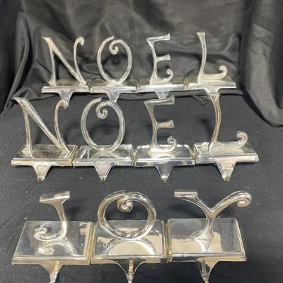 Pottery Barn Letter Stocking Holders