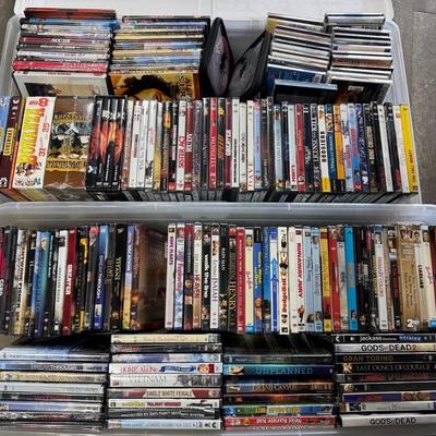Mystery Lot: DVDs + CDs