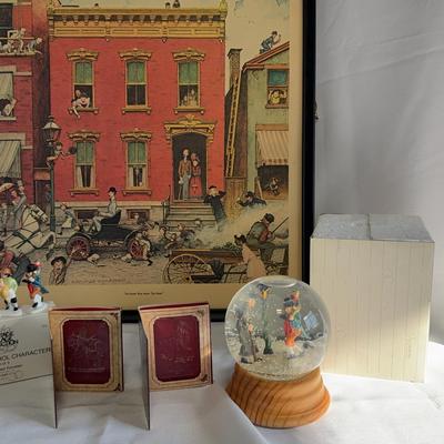 Norman Rockwell & Dept 56 Dickens
