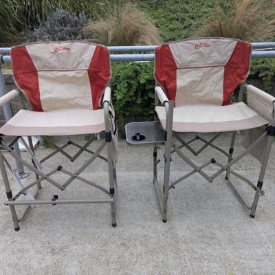 Sale Photo Thumbnail #32: THREE nice and clean folding camping chairs