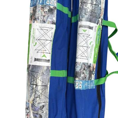 Set of 2 Pop-Up Camping Tables in Carrying Bags 