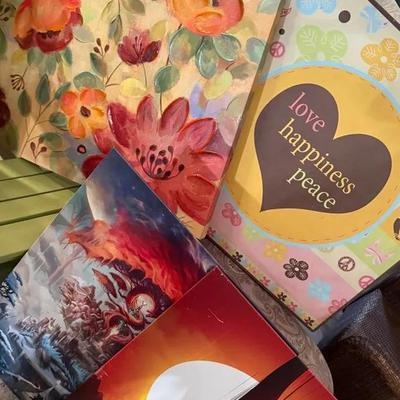 Mixed Wall Art Collection – Floral, Inspirational, and Fantasy Prints