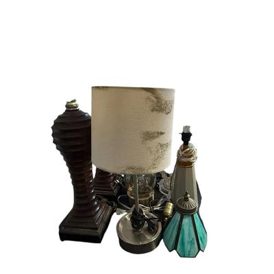 Collection of Accent and Table Lamps – Assorted Styles