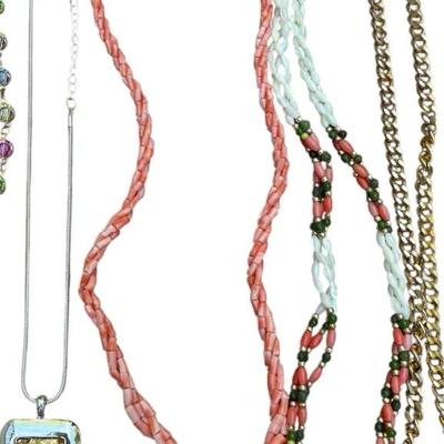 Rainbow Assorted Necklace Collection (4 pieces)