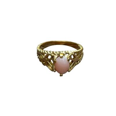 Gold-Tone Jewelry Mix: Ring, Pendant & Chain (3 Pieces)