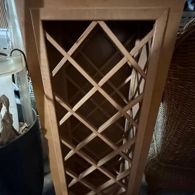 Wooden Lattice Wine Rack / Cabinet Insert