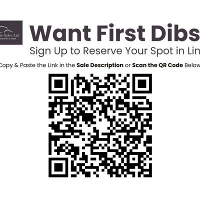 C. Estate Sales , list sign up
https://bit.ly/4ppDv6B