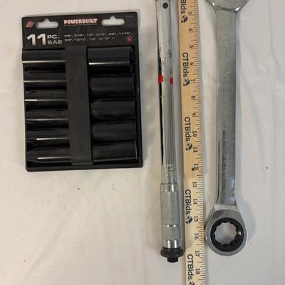 Industrial Wrench And Socket Set 